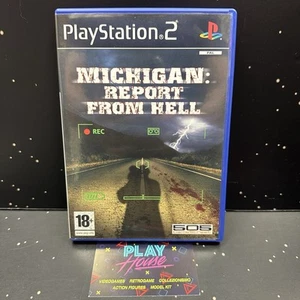 MICHIGAN REPORT FROM HELL PS2 PAL ITA 505 GAMES USATO COMPLETO ITALIANO - Foto 1 di 11