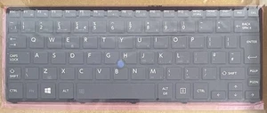 Toshiba Z20T-B-10L Z20T Keyboard P000642930 Black - Afbeelding 1 van 4