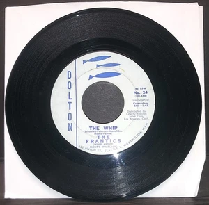 45 rpm rock surf instrumental: THE FRANTICS - The Whip/Delilah - Dolton 24 1960 - Picture 1 of 2