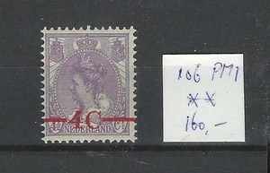 Nederland 106 PM1 Opruimingsuitgifte MNH/postfris CV 160 € - Bild 1 von 2