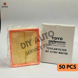 Toyo Air Filter Suits INT A1789-WA5108 For Kia Carens III 2.0 CVVT x 50pcs - Picture 1 of 4