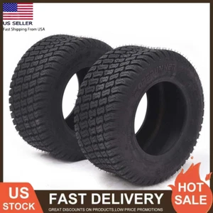 Set 2 18x9.50-8 Lawn Mower Tires 4PR Heavy Duty 18x9.5x8 Garden Tubeless Tyres - Picture 1 of 7