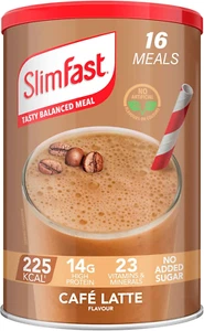 Slimfast Meal Replacement Shake for Weight Loss & Balanced Diet, Vitamins and Mi - Picture 1 of 8