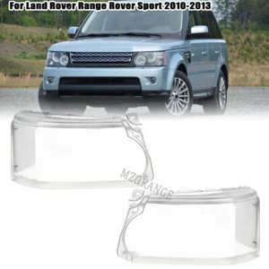 2x Headlight HeadLamp Lens Cover Shell For Land Range Rover Sport L320 2010-2013 - Picture 1 of 12