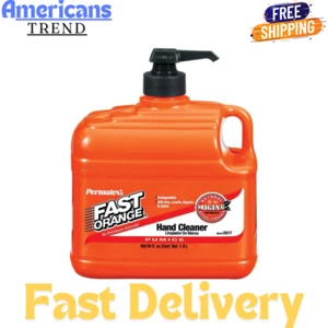 Fast Orange Permatex 25217 Pumice Lotion, Heavy Duty Hand Cleaner, Citrus, 64 OZ - Picture 1 of 5