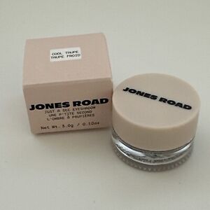 Jones Road Beauty Just a Sec Eyeshadow COOL TAUPE Metallic Brown NEW IN BOX