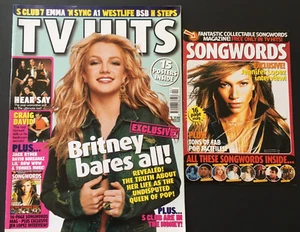 NEU SEXY BRITNEY SPEARS TV HITS 2001 COVER S CLUB 7 AGUILERA KYLIE N SYNC BSBOYS - Bild 1 von 8