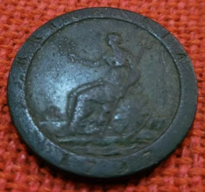 GREAT BRITAIN GB 1797 KING GEORGE III CARTWHEEL PENNY PROCLAMATION COIN. - Picture 1 of 2