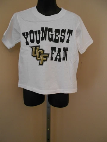 New UCF Central Florida Knights Youngest Fan Toddlers size 3T Adidas Shirt Cover