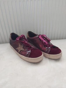 next burgundy casual trainers - Picture 1 of 11