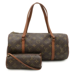 Bolso de Mano LOUIS VUITTON Papillon 30 Monograma M51365 Marrón Lona Usado - Imagen 1 de 9