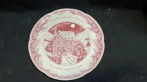 Noble Excellence "Twas the Night Before Christmas" Dinner Plate 10.5" - Picture 1 of 7