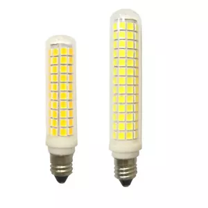 E11 Base 6W/7W LED Light bulb 104/134 2835 120V Ceramics glass Lamp White/Warm - Picture 1 of 7