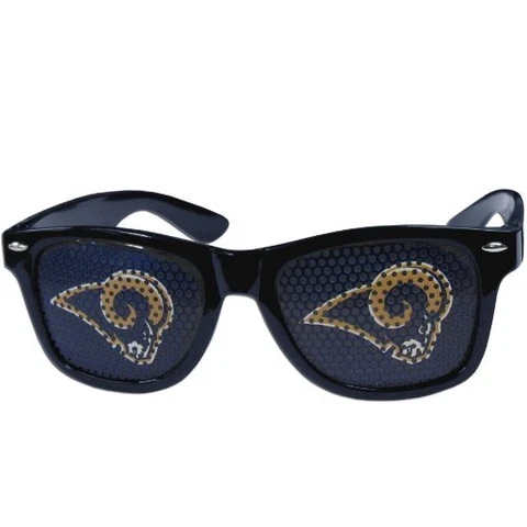 NFL Game Day Shades Los Angeles Rams Sunglasses - Adult One Size Cover