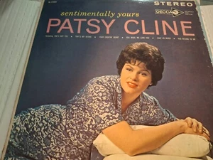 Patsy Cline Sentimentally Yours Vinyl LP Decca DL 74282 She's Got You Heartaches - Picture 1 of 6