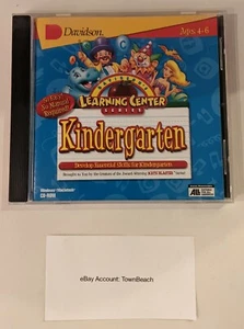 Davidson's Learning Center Series Kindergarten PC Windows Mac - Picture 1 of 3