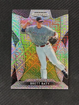 2019 Panini Prizm Draft Picks #16 Brett Baty Mojo Przim /49 - Image 1 of 2