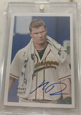 2022 Topps Heritage Minor League #RPA-HD HENRY DAVIS 1953 REPRINT AUTO /99