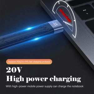 Ultra Short USB To Type C Cable USB 3.1 Gen 2 USB C Quick Charge FPC Cable W _in - Picture 1 of 15