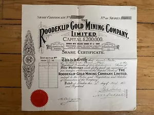 ROODEKLIP GOLS MINING CY (SOUTH AFRICA) (H5) - Imagen 1 de 1
