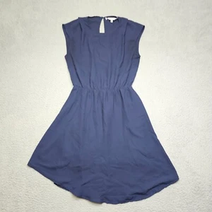 Collective Concepts Dress Womens Petite Small Blue Sleeveless A Line Casual - Picture 1 of 16