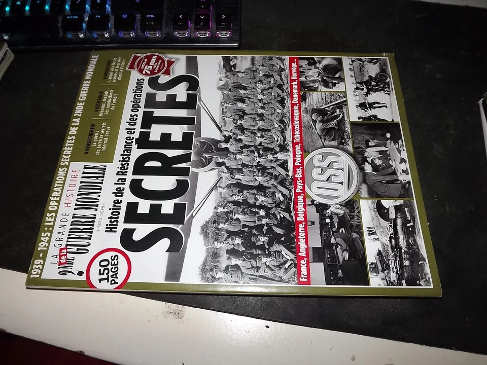 0104 La grande histoire de la 2nde Guerre Mondiale HS n°1 La Résistance - Photo 1/1