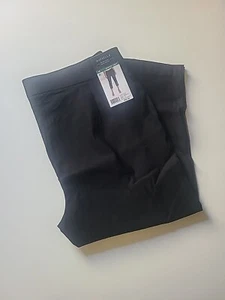 Rafaella Stretch Capri With Pockets Women's 18 Black - Picture 1 of 2