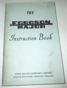 Ford Fordson Major Trattore Operatori Proprietari Manuale Istruzioni 1980 OEM! - Foto 1 di 4