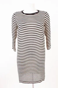 POLO RALPH LAUREN Damen Kleid Sommerkleid Shirtkleid Gr. S Weiß-Schwarz - Bild 1 von 5