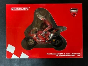 Minichamps 1:12 Scale Ducati GP7 MotoGP 2007 C. Stoner Australia Limited Edition - Picture 1 of 5
