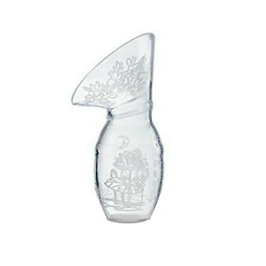 1*Manual Nursing Strong Suction Silicone Breast Pump Mom Breastfeeding MilkSaver - Picture 1 of 14