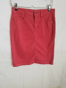 Falda roja informal ceñida al cuerpo para mujer  - Imagen 1 de 10