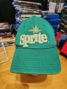 Vintage Sprite Brand Green Cotton Hat Y2K Virtis Cap Adjustable A-Flex RARE - Picture 1 of 10