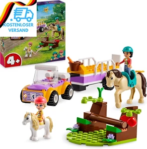 LEGO Friends Pferde- Und Pony-Anhänger - Ostergeschenk Für Kinder Ab 4 Jahren -  - Bild 1 von 12