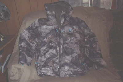 Womens XL Camo Jacket Extreme Cold Weather Scent Lok Mossy Oak Camo 3 n 1 Parka - Image 1 of 4