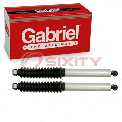 Amortiguadores traseros Gabriel 2 piezas para GMC Yukon XL 2500 2000-2011 Spring uf Foto 1 de 4