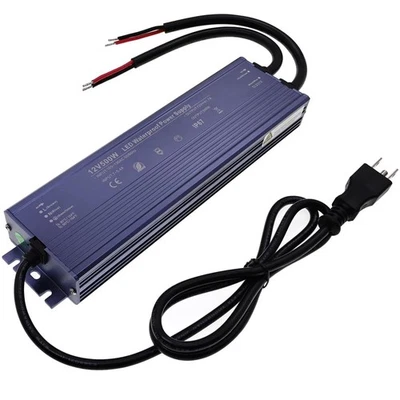 12V LED Power Supply 500W Low Voltage Transformer, AC 120V to DC12V 41.7A 500W - Image 1 of 4