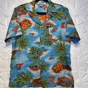 Vintage Hilo Hattie Hawaiihemd Medium - Bild 1 von 10