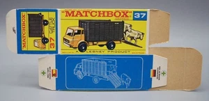 “MATCHBOX” REGULAR WHEEL 37-C CATTLE TRUCK **UNFOLDED F-TYPE** BOX ONLY - Picture 1 of 2