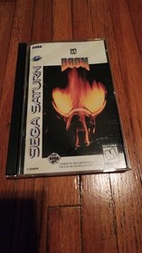 Doom GT Interactive Software Sega Saturn Complete CIB