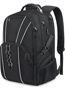Naukay Travel Backpack, 50L Large Laptop Backpack with USB Charging Port. NEW - Picture 1 of 7