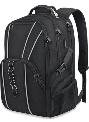 Naukay Travel Backpack, 50L Large Laptop Backpack with USB Charging Port. NEW - Image 1 of 4