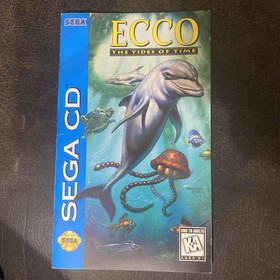 Ecco the Dolphin (Sega CD, 1992) Manual Instruction Booklet ONLY