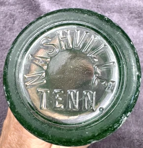 Coca-Cola 6 Oz Embossed Bottle Nashville Tennessee D-105529 40's 50's - Picture 1 of 8