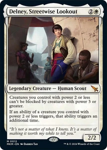 MTG Delney, Streetwise Lookout [Murders at Karlov Manor] Near Mint Magic - Bild 1 von 1