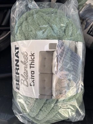 SPINRITE Bernat Blanket Extra Thick 600g-Green Frost