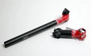 Potencia de manillar AIM + tija de sillín en juego (27,2 / 350) - 11/8" X 110 mm) 31,8 - Imagen 1 de 1