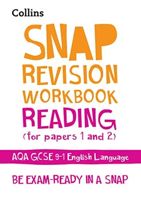 AQA GCSE 9-1 English Language Reading (Papers 1 & 2) Workbook... by Collins GCSE - Image 1 of 2