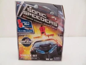 Sonic Speeders Starter Set - NIB - Royal Blue with Red Flame - Picture 1 of 1