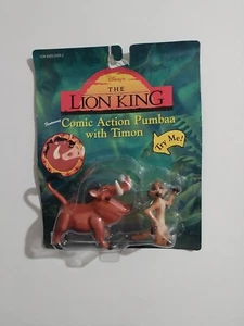Mattel Vintage The Lion King Battle Action Pumbaa with Timon 1994 - Picture 1 of 2